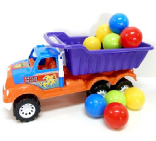 Машина-самоскид «Орел Б» з конструктором (12 шт)